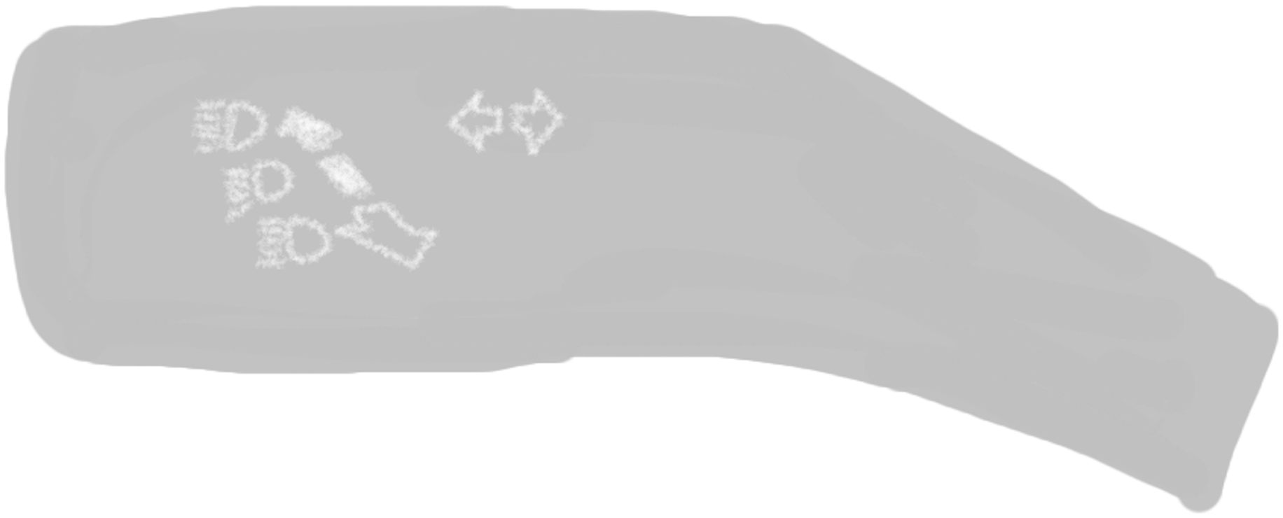 捷达va3转向灯控制杆的细节图